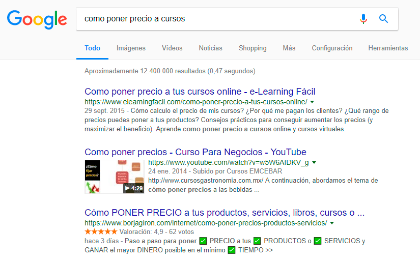 ejemplo meta description 2018 escrita por mi