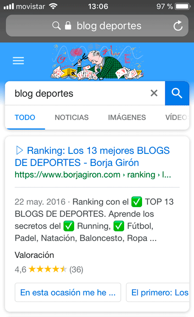 ejemplo title description caracteres google movil 2018