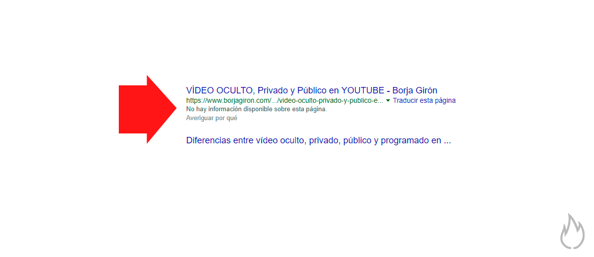 solucion no hay informacion disponible sobre esta pagina