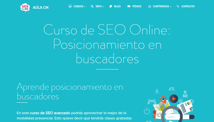 Curso SEO online Aulacm